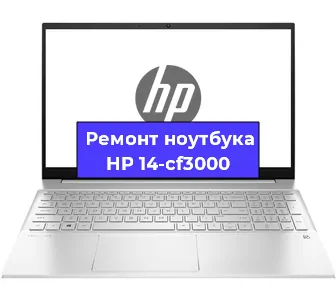 Чистка от пыли и замена термопасты на ноутбуке HP 14-cf3000 в Екатеринбурге
